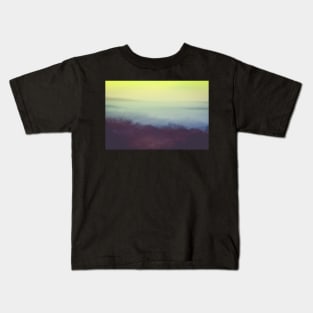 Coastal Seascape Abstract Long Exposure Kids T-Shirt